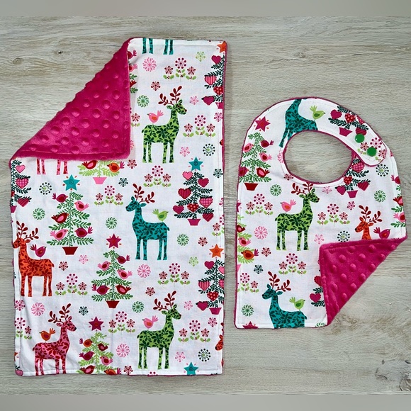 NEW 🪡 Nordic Holiday Festive Christmas Handmade Baby Gift Set - Christmas Gift - Picture 4 of 5